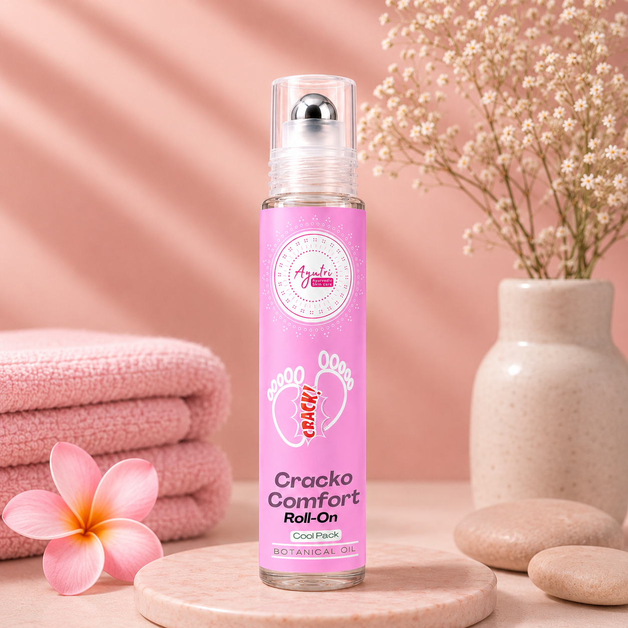 Cracko Comfort Roll-On — Heel Crack Repair