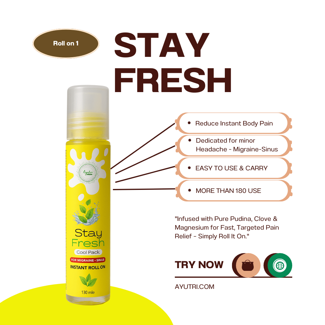 Magic trial pack of Roll on - AyutriMassage oil
