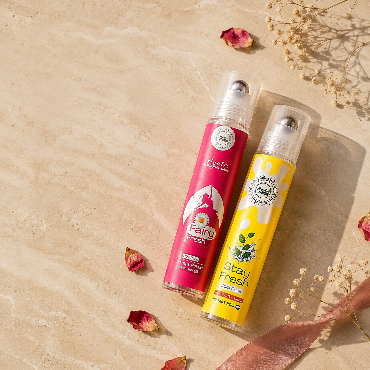 Ladies Care Combo — Fairy Fresh + Stay Fresh Roll-On