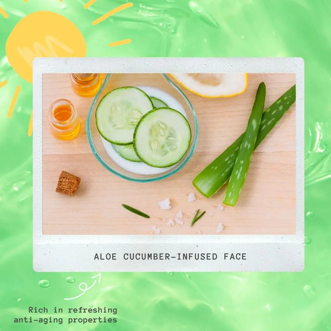Refreshing Skincare: The Benefits of Cucumber Gel Packs and Why You Should Try Ayutri’s Aloe Vera Cucumber Gel Face Pack - ayutri
