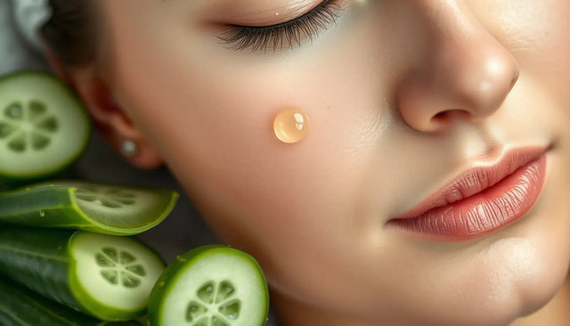 Soothe and Heal: Aloe Vera and Cucumber Gel for Acne-Free Skin - ayutri