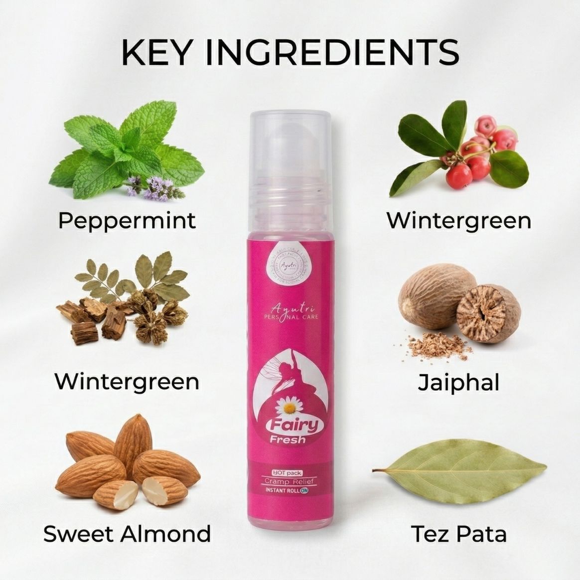Fairy Fresh Roll-On — Period Cramp Comfort