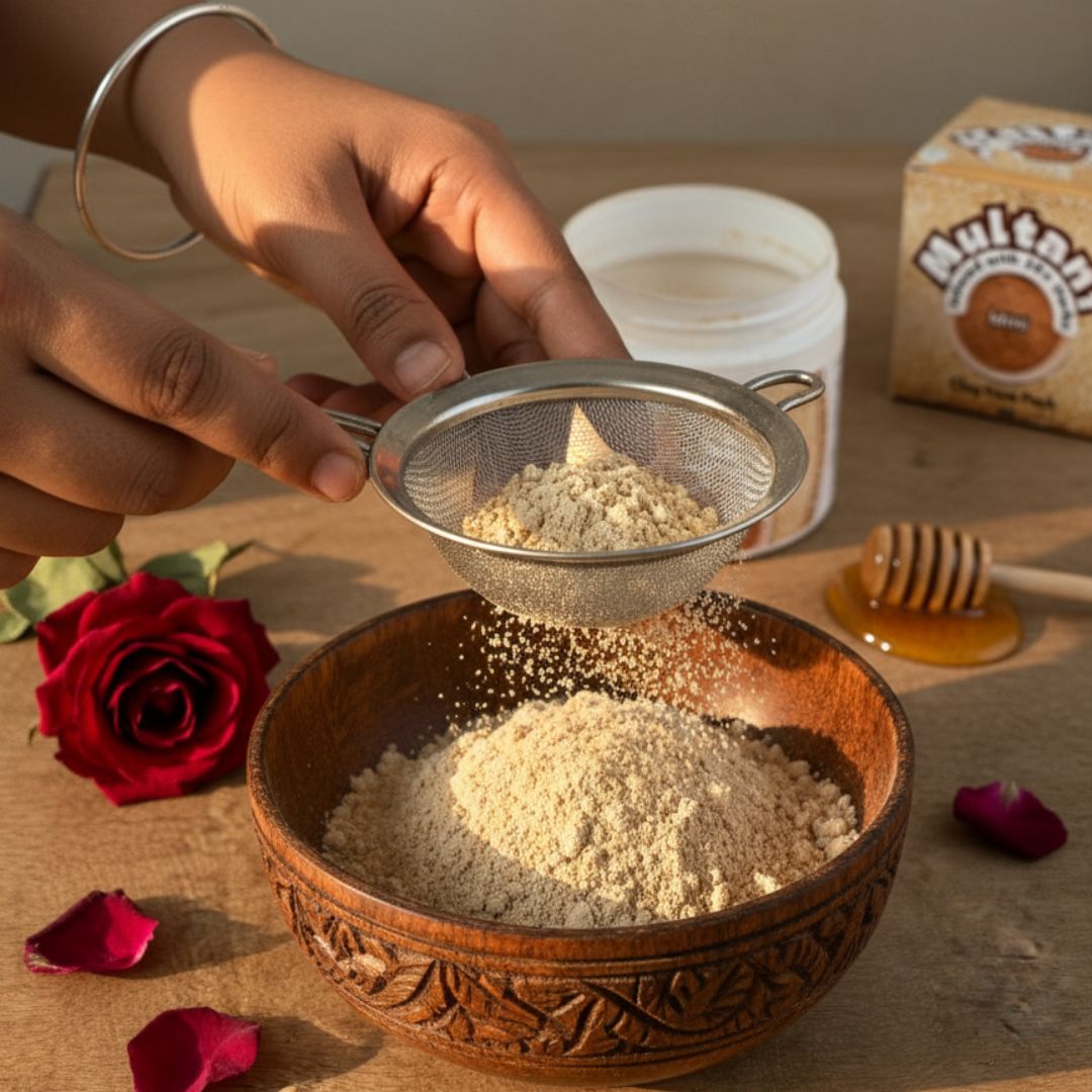Multani mitti Infused with Herbs Face Pack