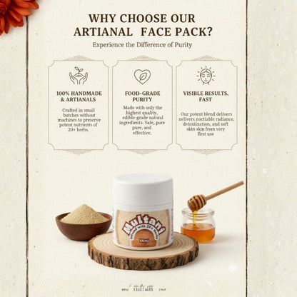 Multani mitti Infused with Herbs Face Pack