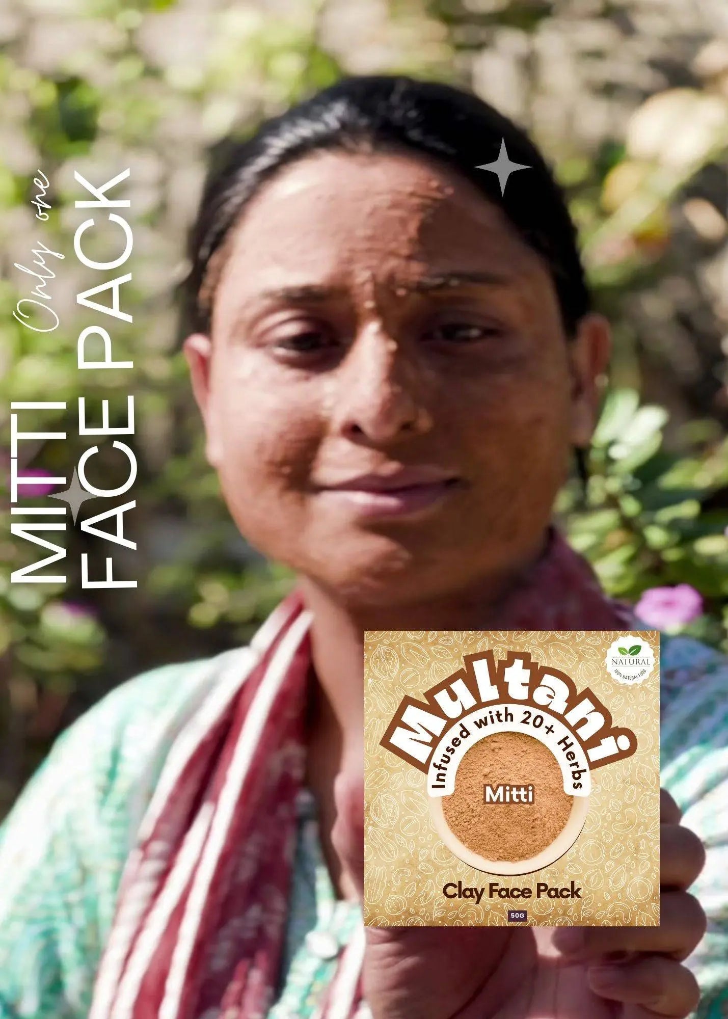 Multani mitti Infused with Herbs Face Pack