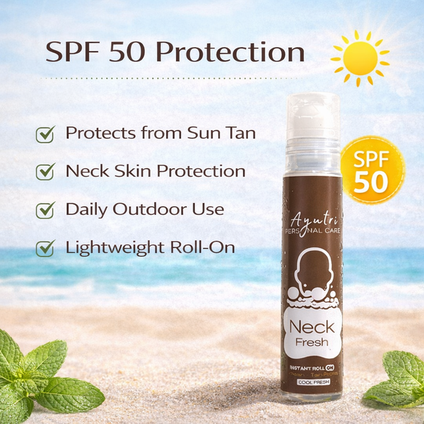 Neck fresh roll on for Neck dirt and tan wash