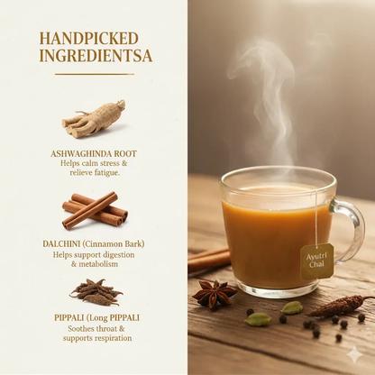 Ayutri Ache Chai: The Ayurvedic Chai Booster & Daily Dose of Wellness