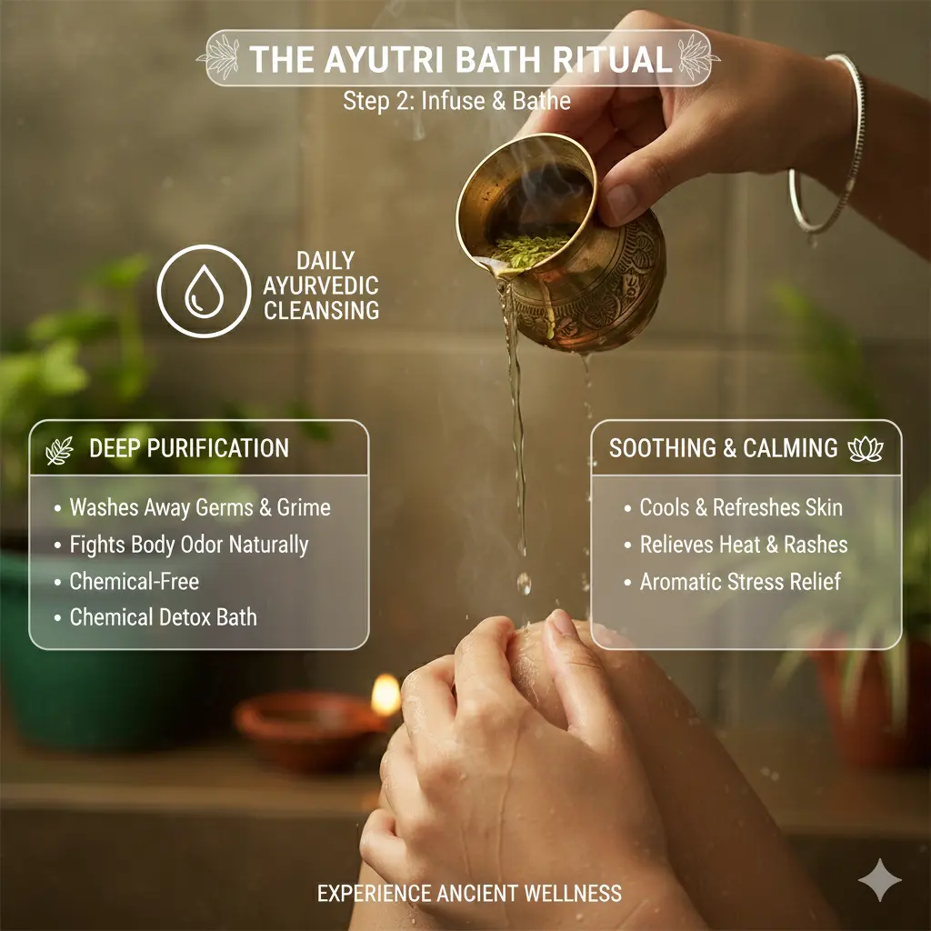 Ayutri Ayurvedic Bath Bag: The Traditional Skin Detox easy