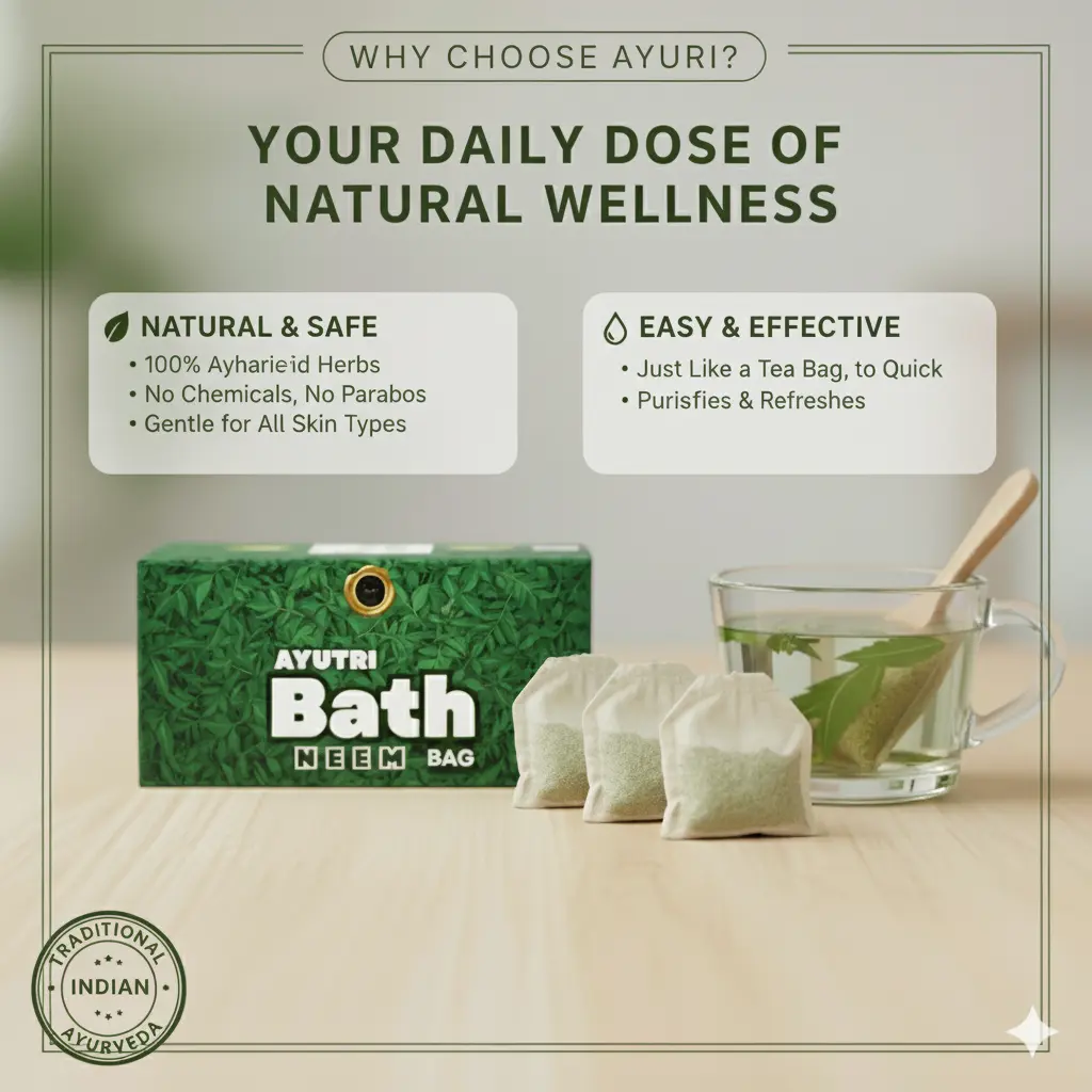 Ayutri Ayurvedic Bath Bag: The Traditional Skin Detox easy
