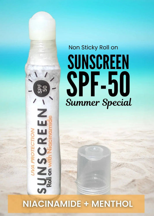 Ayutri SPF 50 Sunscreen Mint Pocket Roll on - Ayutri