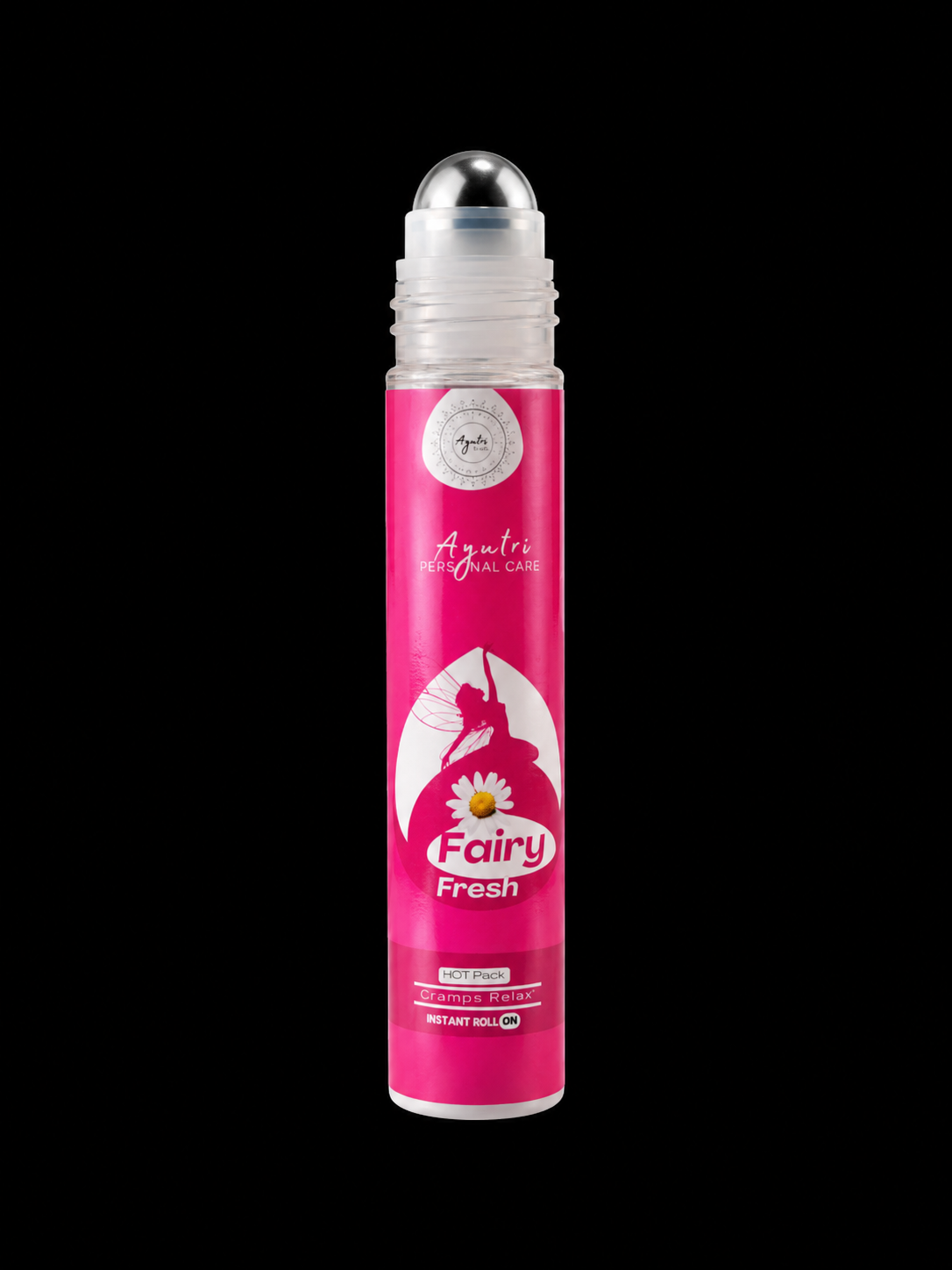 Fairy Fresh period comfort roll-on bottle