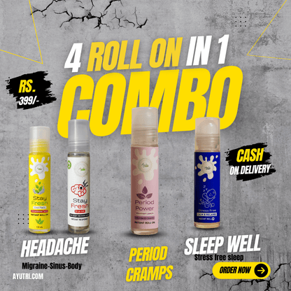 Magic trial pack of Roll on - AyutriMassage oil