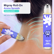 Cooling botanical aroma of Migrey Roll-On