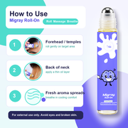 How to use Migrey Roll-On