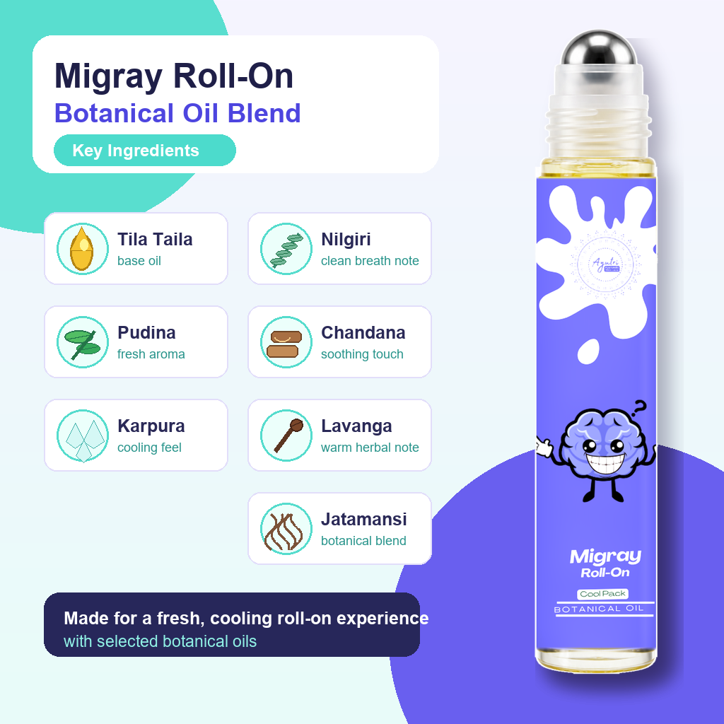 Migrey Roll-On botanical ingredients
