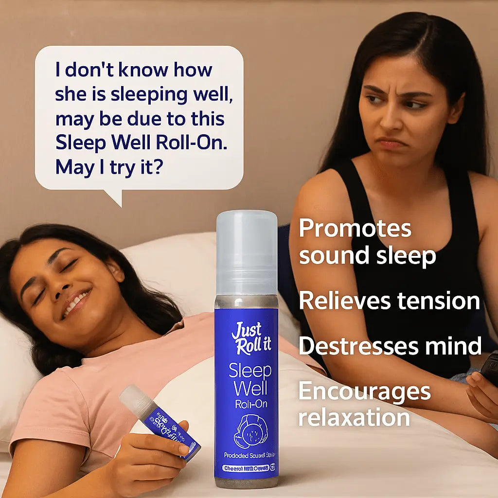 Natural Roll on for Stress free Sleep well - Ayutri