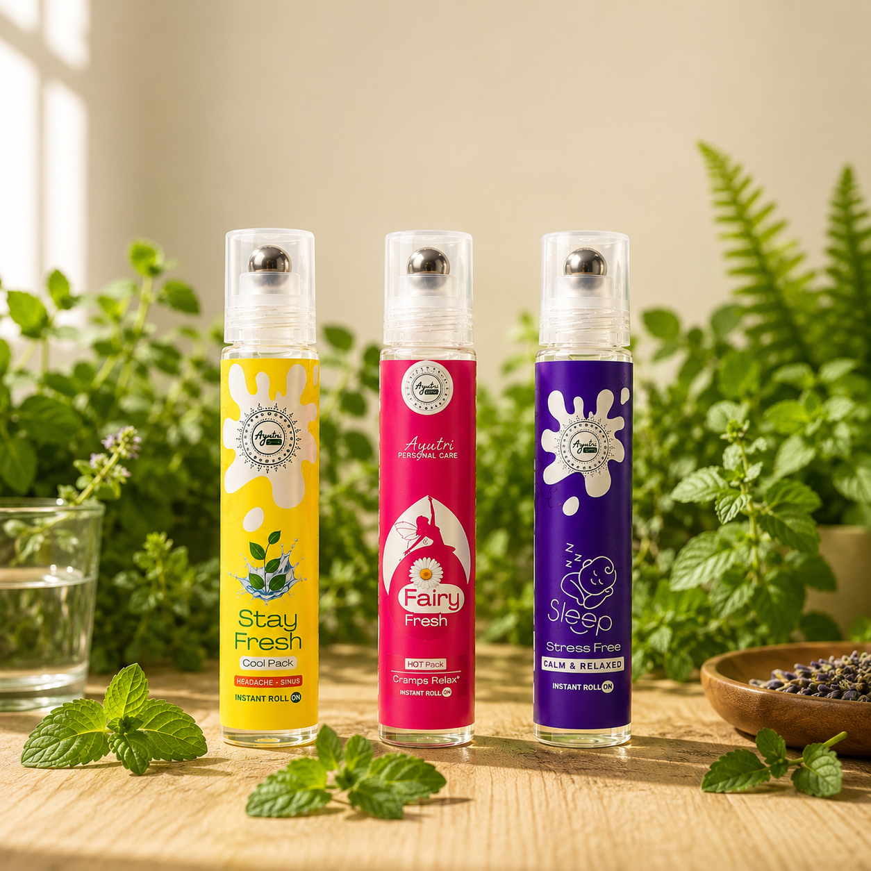 Full Relief Kit — Stay Fresh + Fairy Fresh + Sleep Well