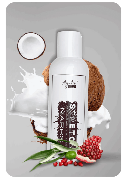 Remove your marks naturally with oil massage - AyutriMassage oil