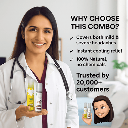 Stay fresh Aromatherapy Regular + Advance Rub me for Migraine | Sinus | Cervical | Body - Ayutri